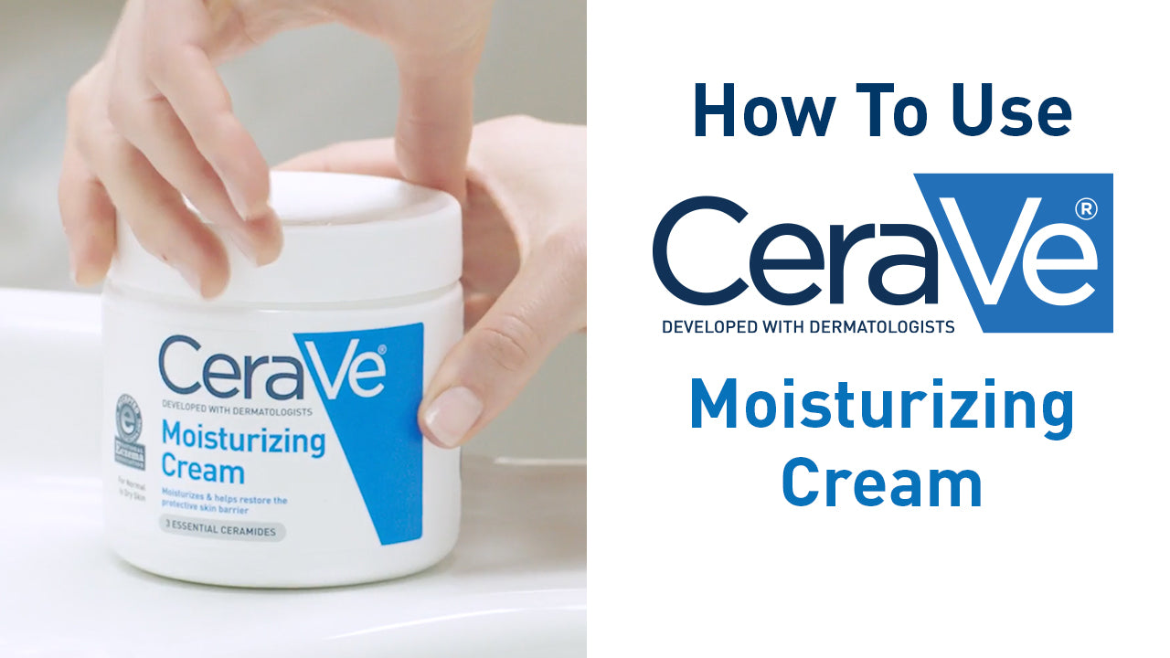 CeraVe Moisturizing Cream | Body and Face Moisturizer for Dry Skin | Body Cream with Hyaluronic Acid and Ceramides | Daily Moisturizer | Oil-Free | Fragrance Free | Non-Comedogenic | 19 Ounce