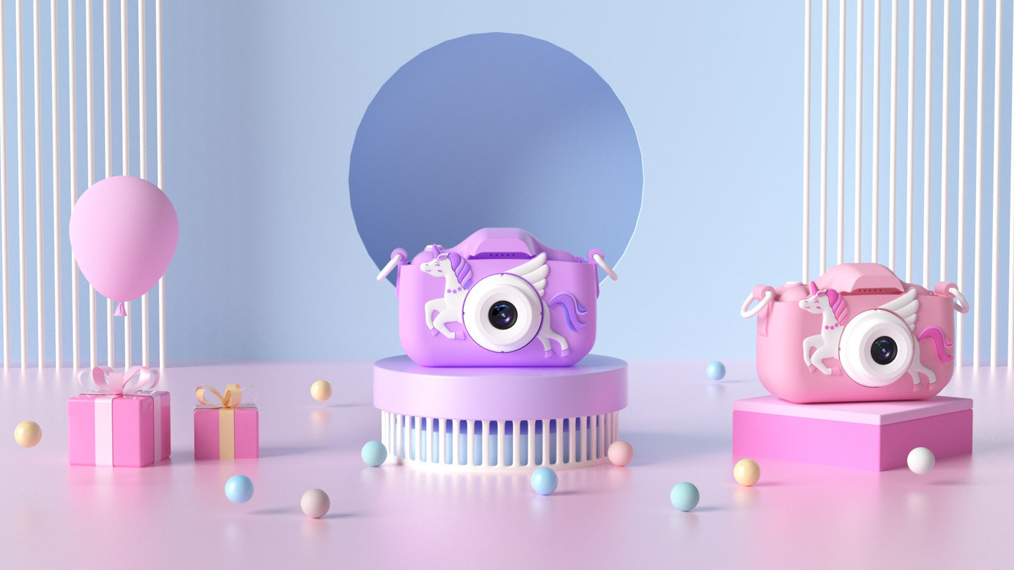 Kids Camera for Girls, Kids Selfie Camera 3-12 Years Old Girls Christmas Birthday Gift for Girls, Little Girls Toys for 3 4 5 6 7 8 9 Years Old. (Pink)