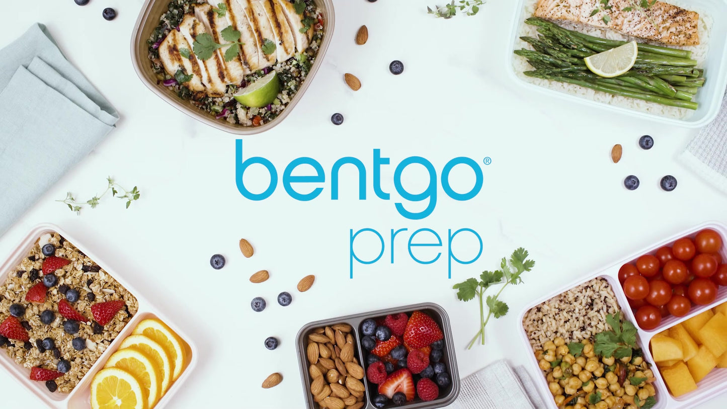 Bentgo® 20-Piece Lightweight, Durable, Reusable BPA-Free 1-Compartment Containers - Microwave, Freezer, Dishwasher Safe - Mint
