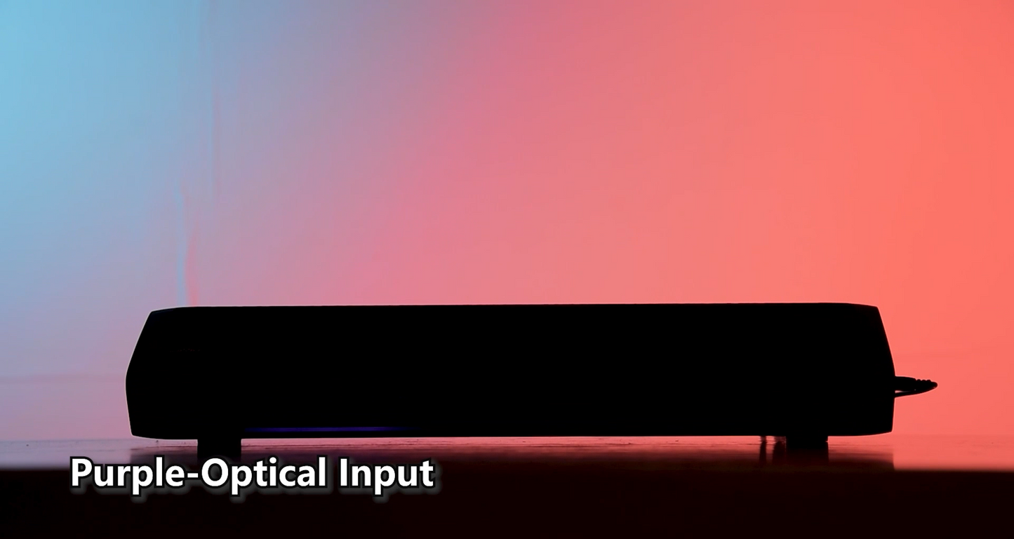 Saiyin Sound Bars for TV with Subwoofer, 2.1 Deep Bass Small Soundbar Monitor Speaker Home Theater Surround System PC Gaming Bluetooth/AUX/Optical Connection, Wall Mountable 17-inch