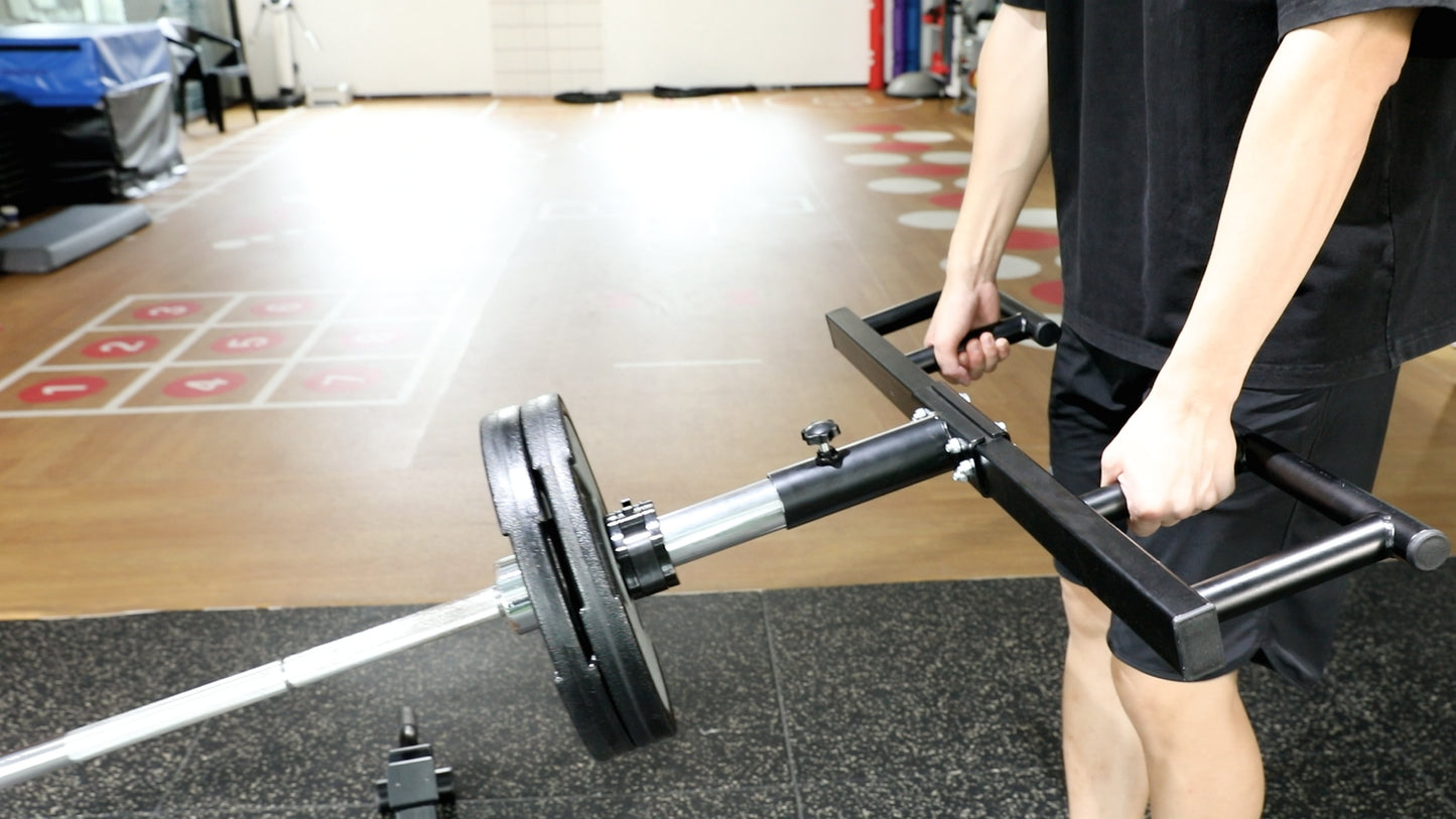 Viking Press Landmine Handle Attachment,for 2 inch Olympic Barbell, Heavy Iron Made Home Gym Equipment for Deadlift Squat Row Press Workout