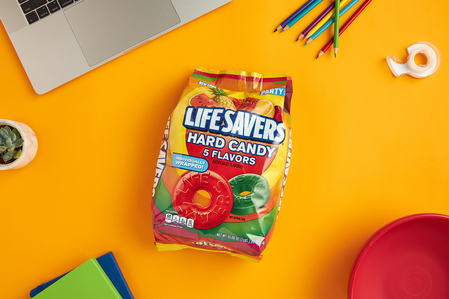 LifeSavers Hard Candy, Original Five Flavors, 50 Oz Bag