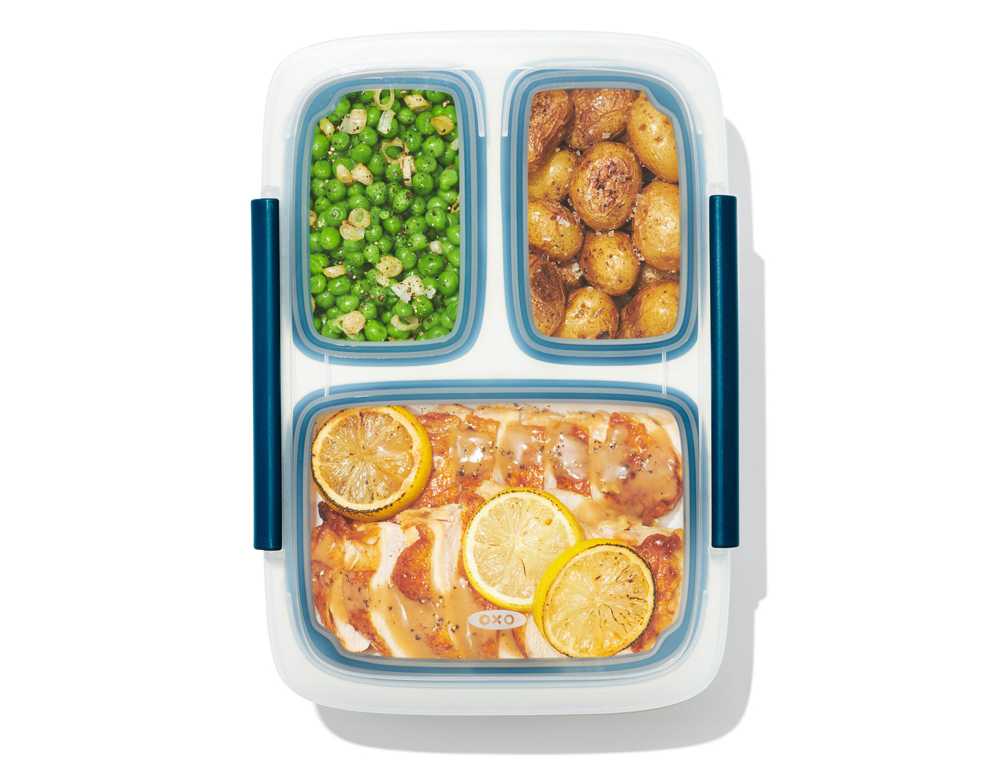OXO Good Grips Prep & Go 10 Piece Set | Leakproof Food Storage | Ideal for leftovers, meal prep and work lunches | BPA Free | Microwave Safe | Dishwasher Safe | Freezer Safe | Odor and Stain Resistant