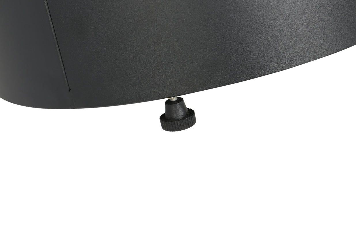 Mainstays 28-inch Tall Column Propane Gas Outdoor Fire Pit, Matte Black Finish