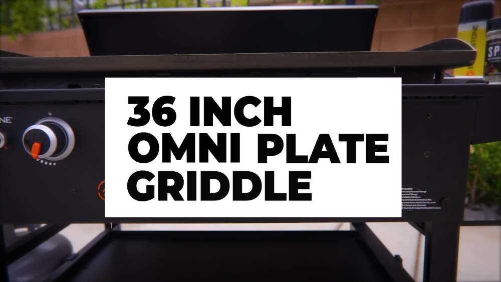 Blackstone Original 4-Burner 36" Propane Omnivore Griddle with Hard Cover