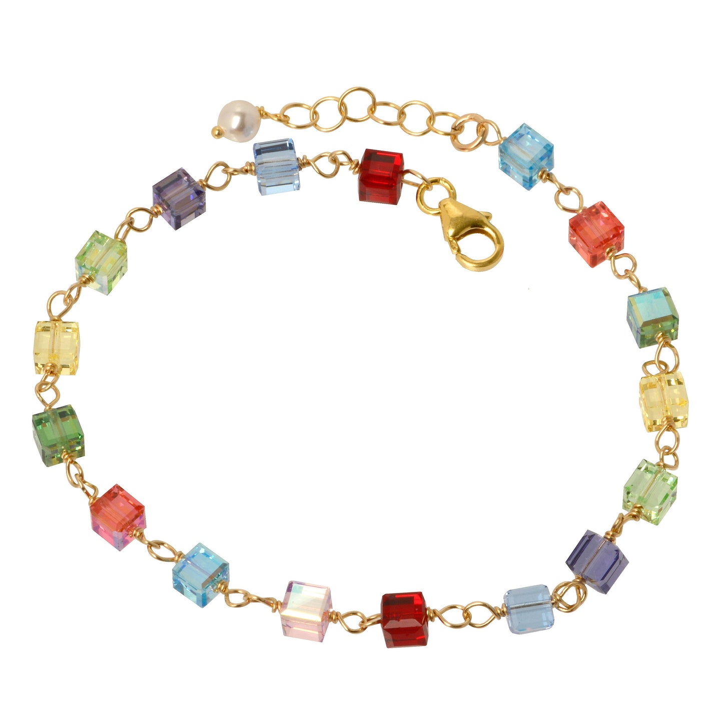 Colors of Life Crystal Bracelet