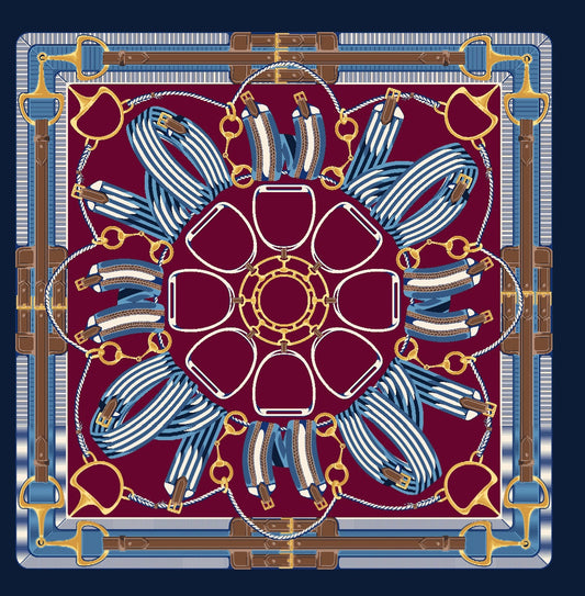 Saddle Up Silk Scarf
