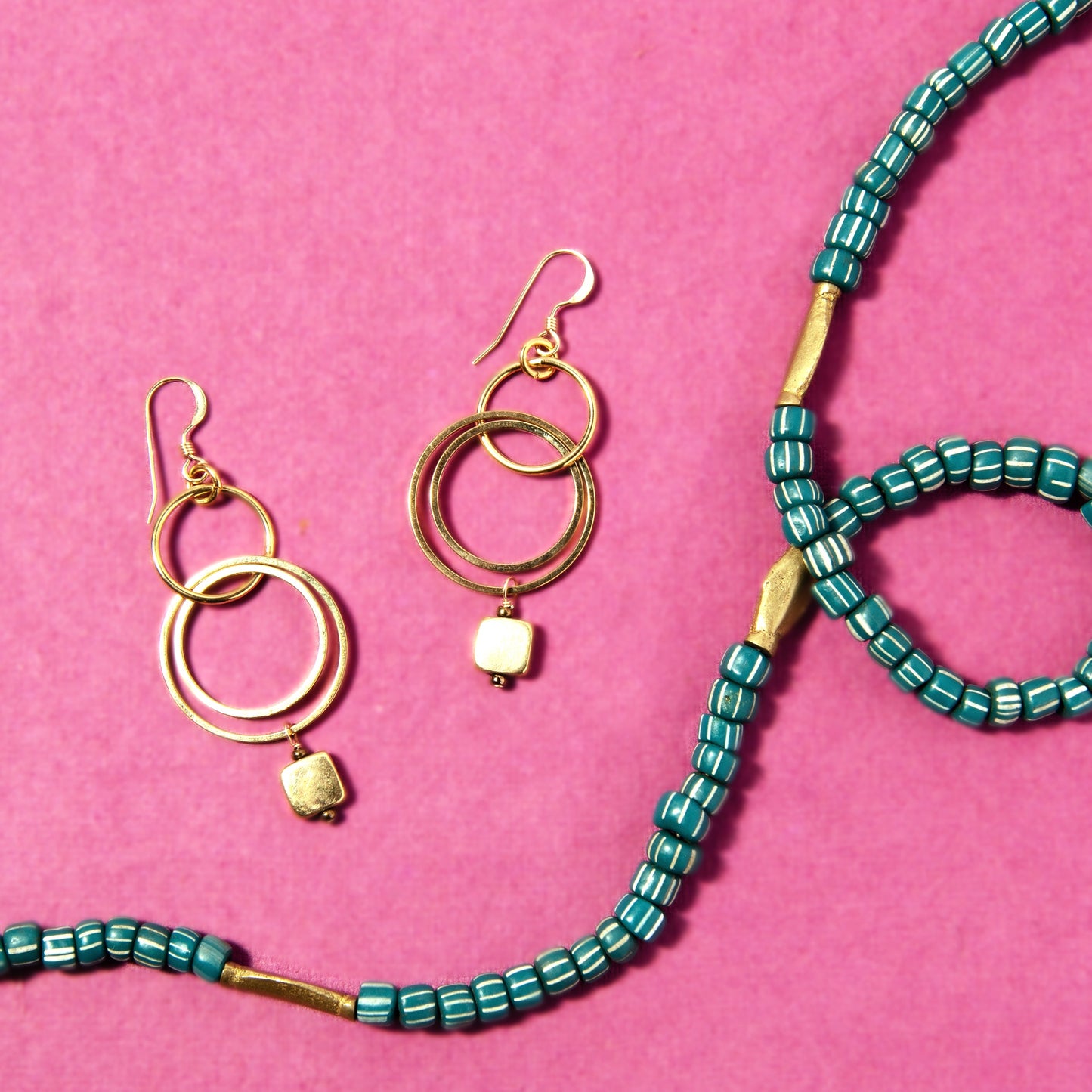 Funky Hoop Earrings