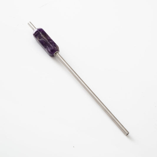Crystal Elixir Amethyst Straw