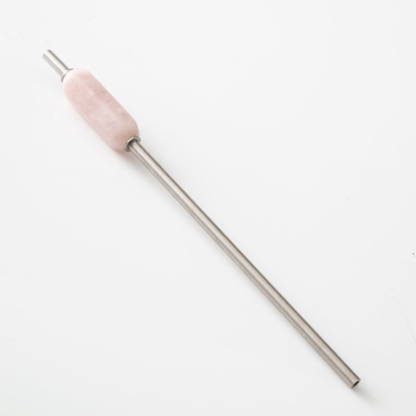 Crystal Elixir Straw Rose Quartz