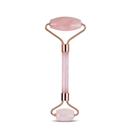 rose quartz face roller