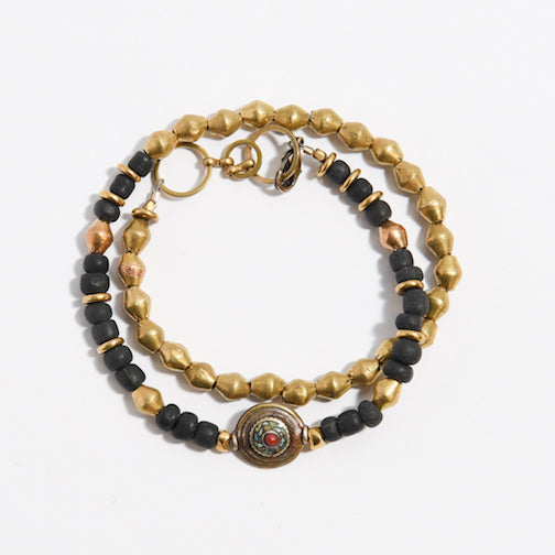 Thin Volta Bracelet Black