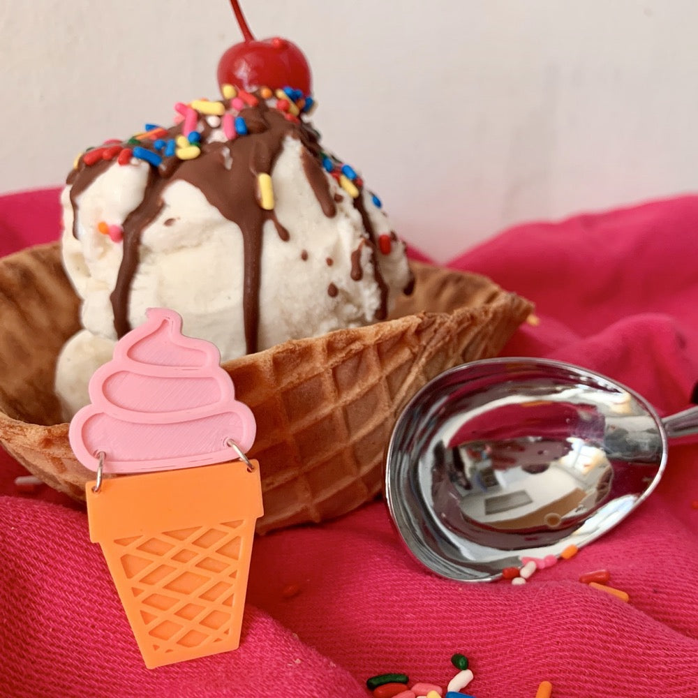A Midsummer Ice Cream 3D Printed Pin