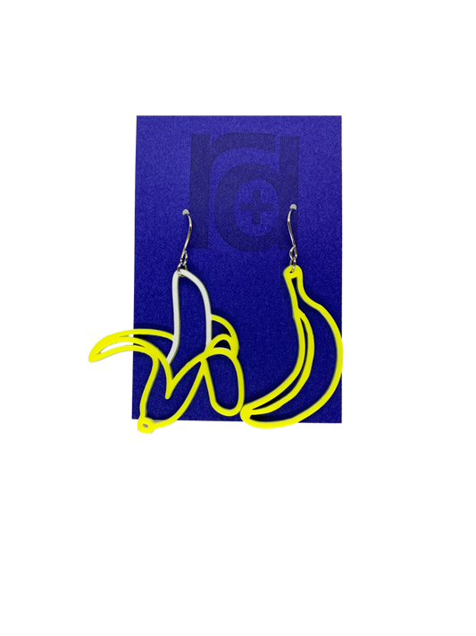 I Peel Good 3D Printed Earrings