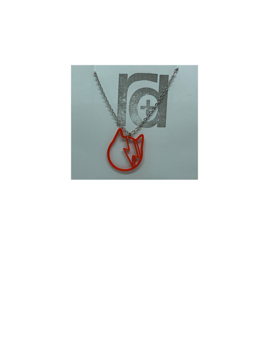 David Meowie 3D Printed Necklace