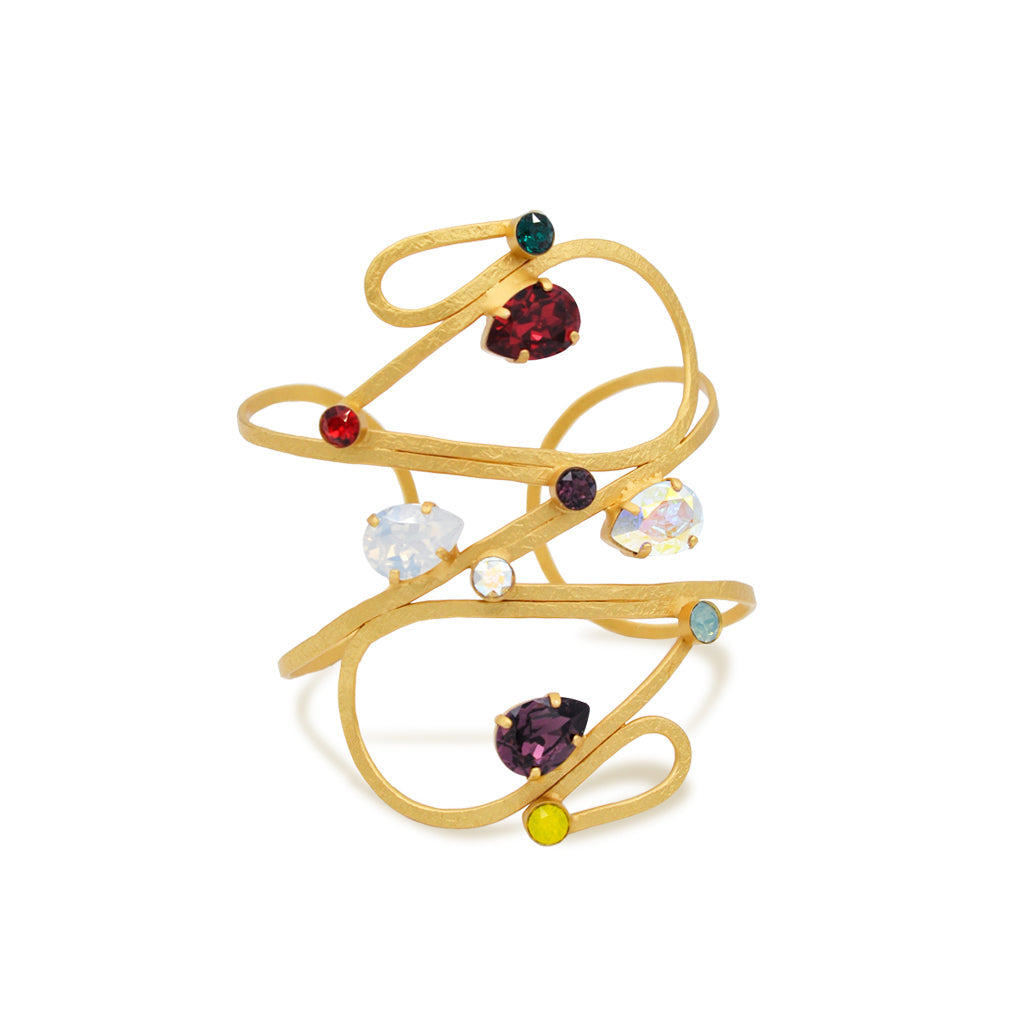 Triton Crystal Cuff