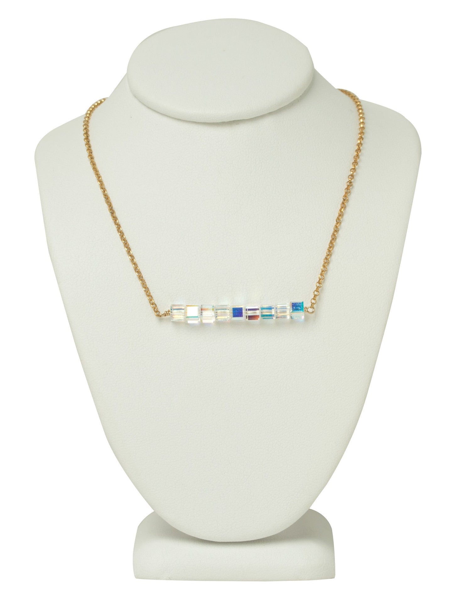 Crystal Bar Necklace