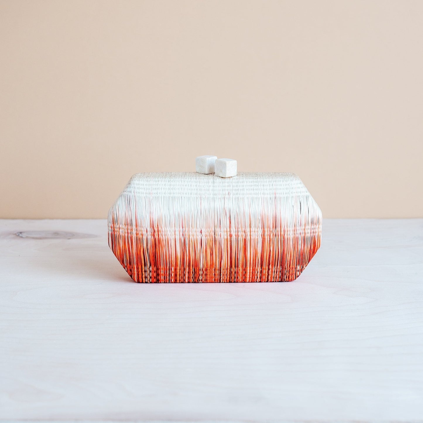 Orange Clutch Purse - Handmade Clutch | LIKHÂ