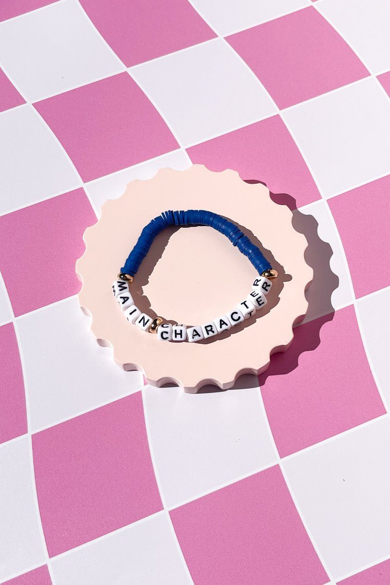 Main Character Inspirational Beaded Bracelet