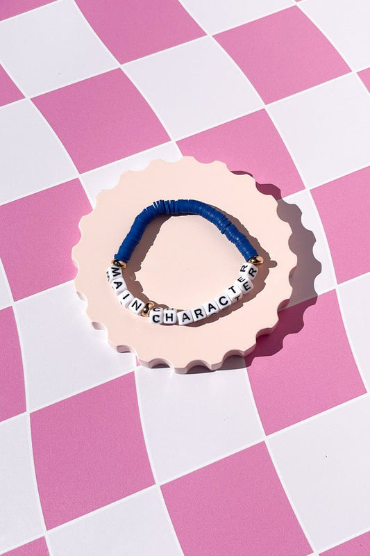 Main Character Inspirational Beaded Bracelet
