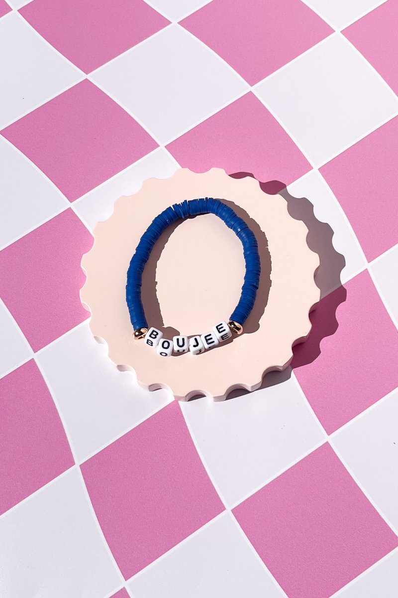 Boujee Inspirational Beaded Bracelet