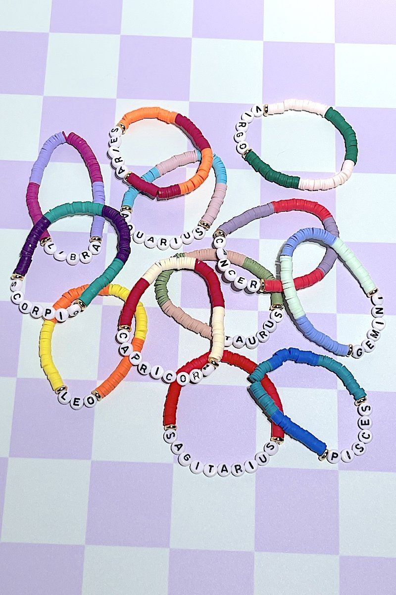 Zodiac Beaded Bracelet