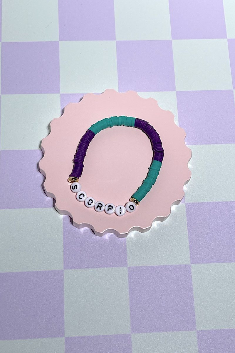 Zodiac Beaded Bracelet