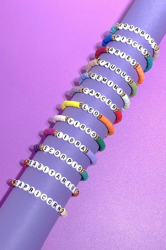 Zodiac Beaded Bracelet