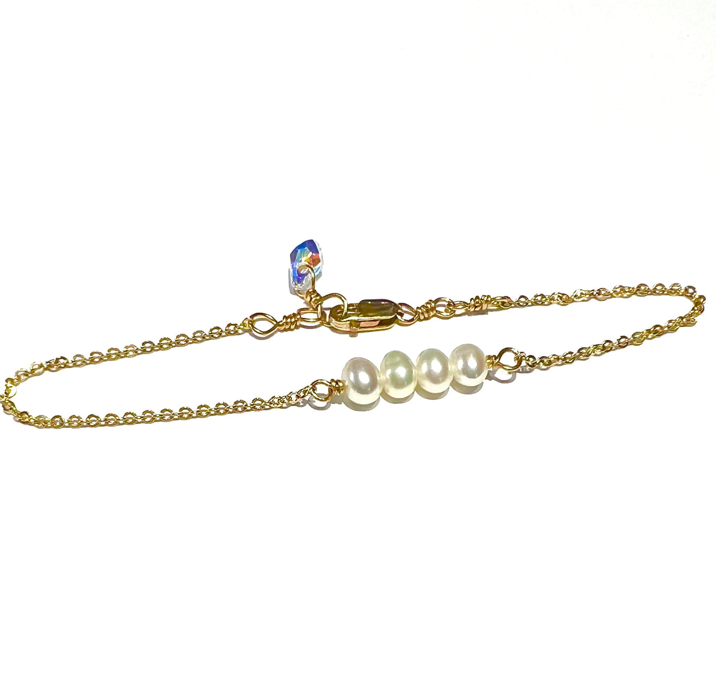 Set: Four Pearl Necklace & Bracelet set