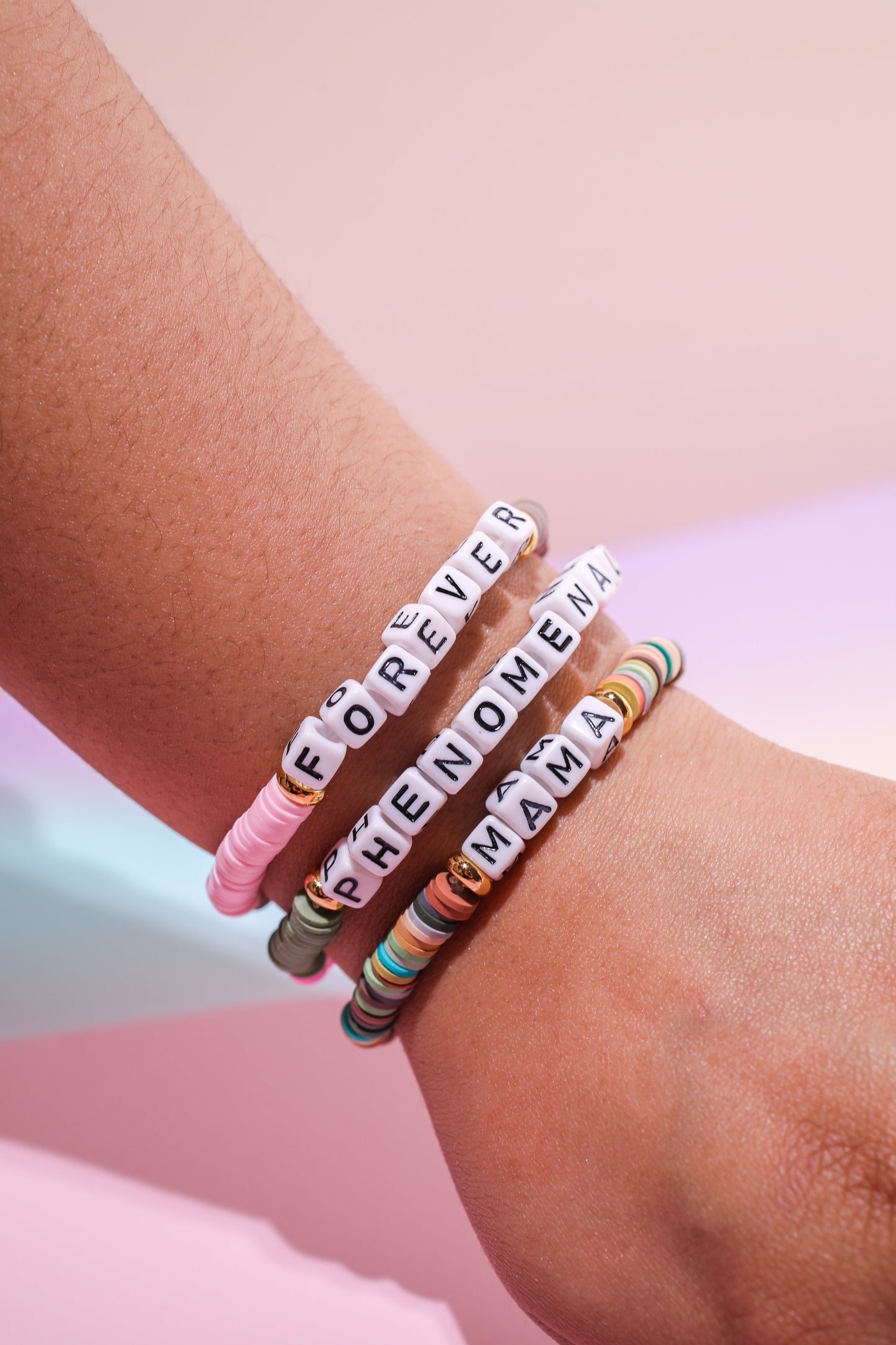 Mama Inspirational Beaded Bracelet