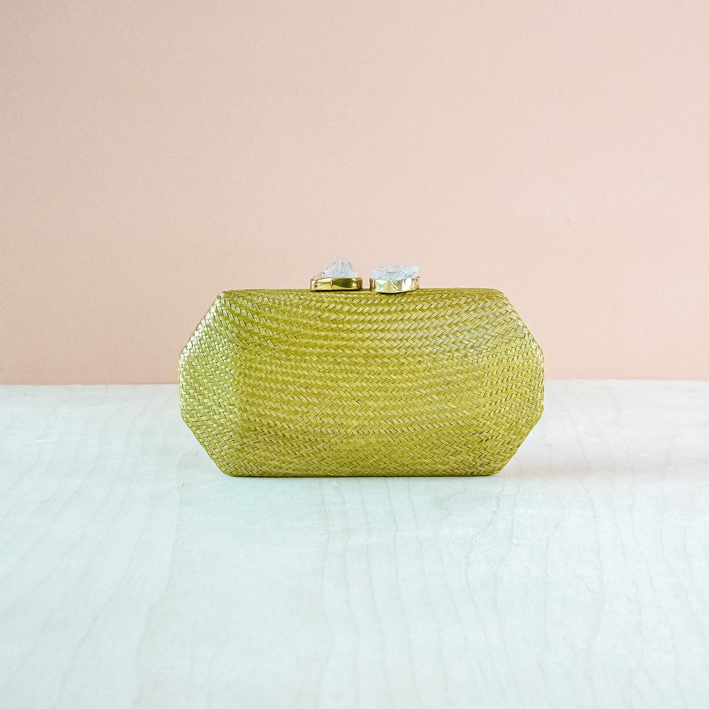 Matcha Clutch Purse - Straw Clutch | LIKHA