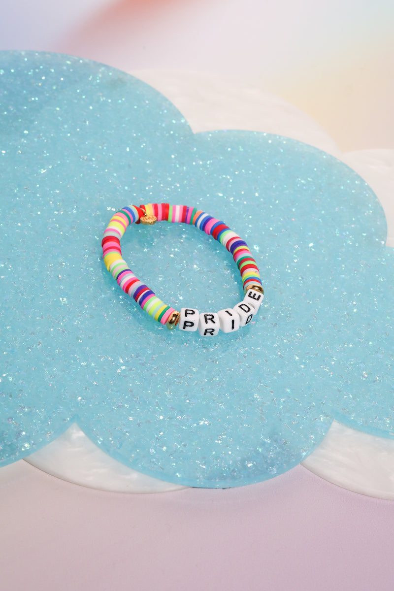 Pride Inspirational Beaded Bracelet