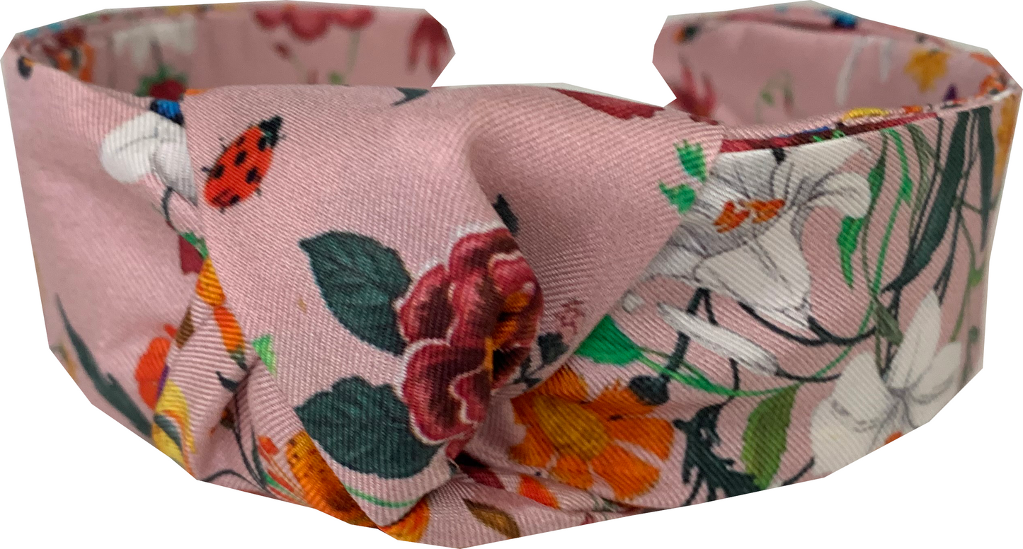 La Vie en Rose Italian Silk Headband