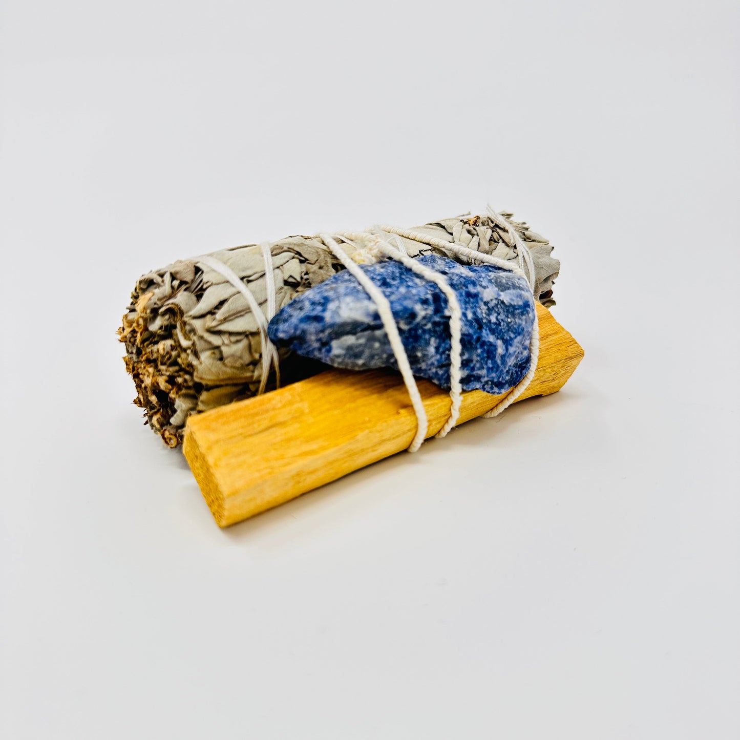 blue sodalite cleansing trio