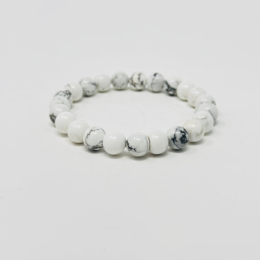 howlite gemstone bracelet