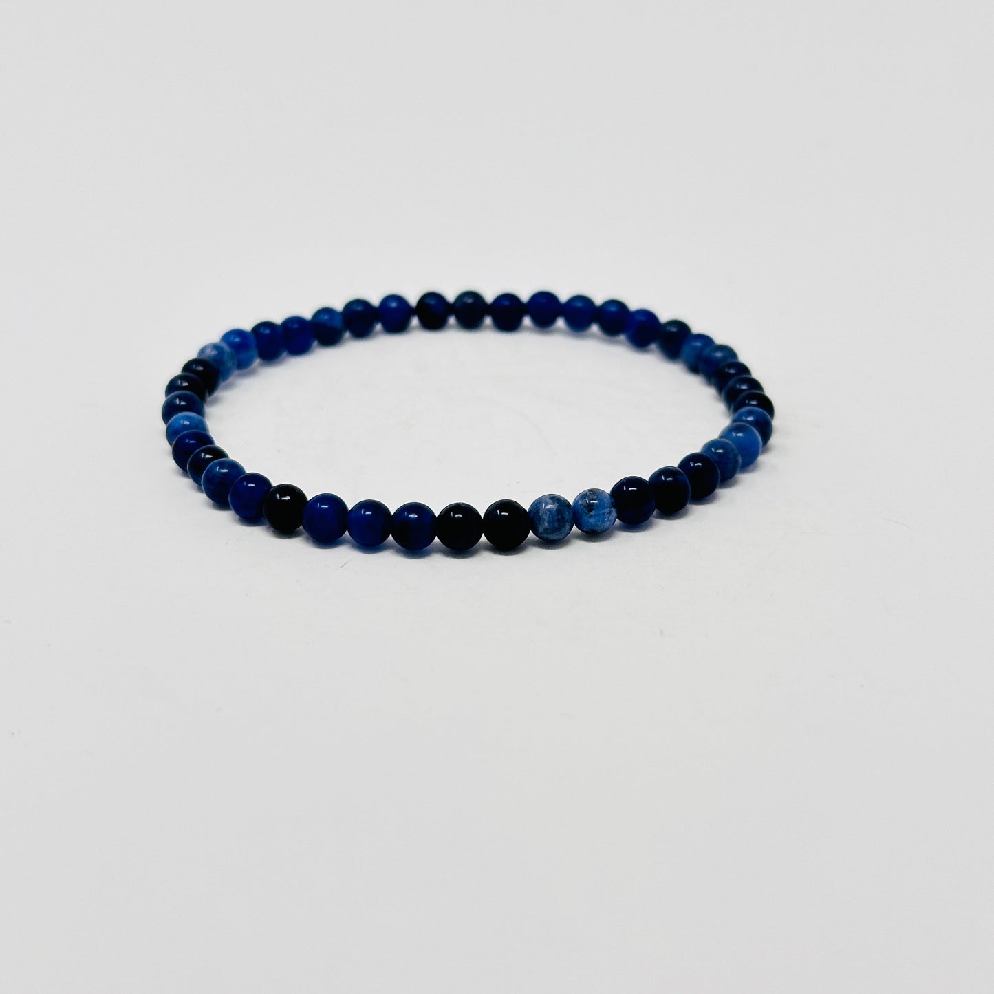 lapis gemstone bracelet