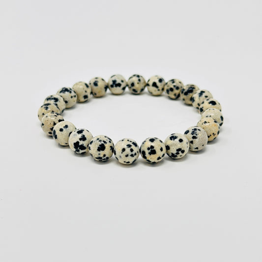dalmation jasper bracelet
