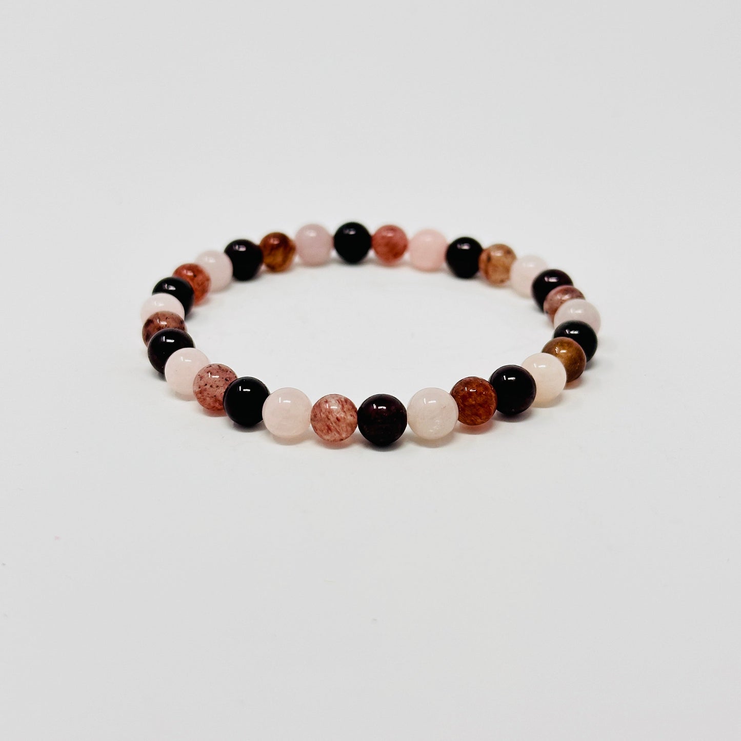 heart chakra gemstone bracelet