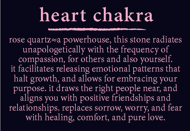heart chakra gemstone bracelet