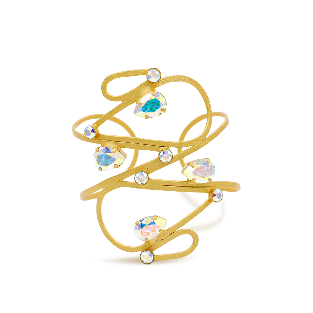 Triton Crystal Cuff