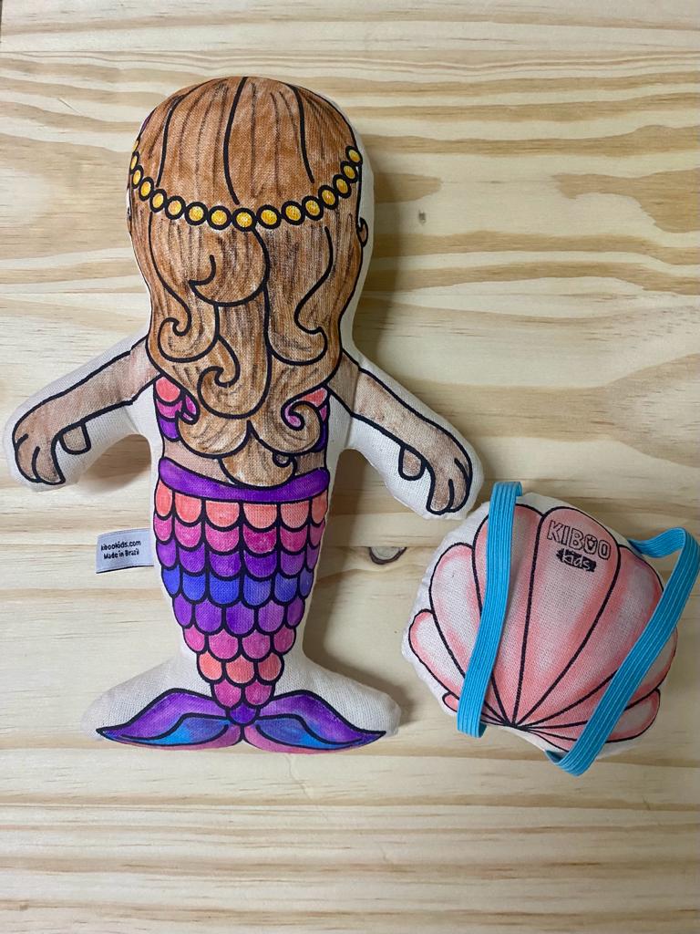 Mermaid with Mini Shell Backpack