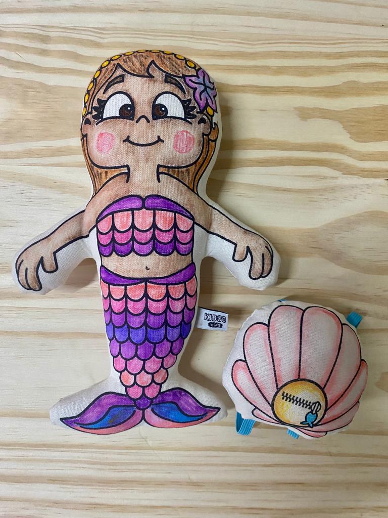 Mermaid with Mini Shell Backpack