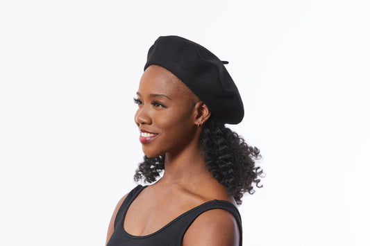 Classic Black Beret