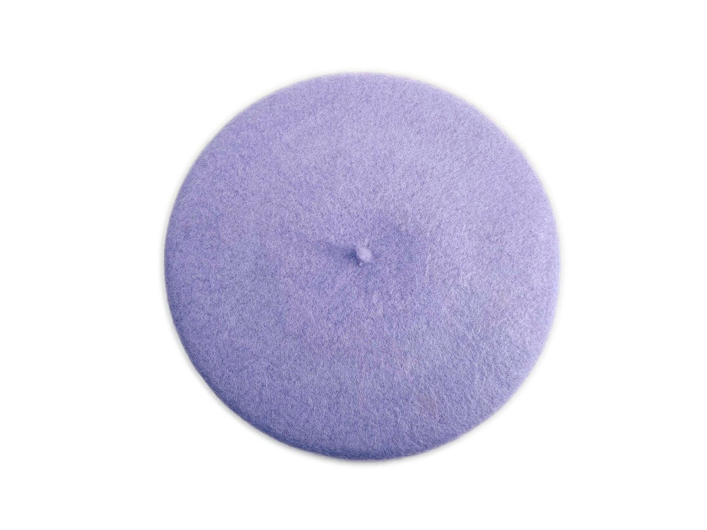 Wool Beret in Lavender