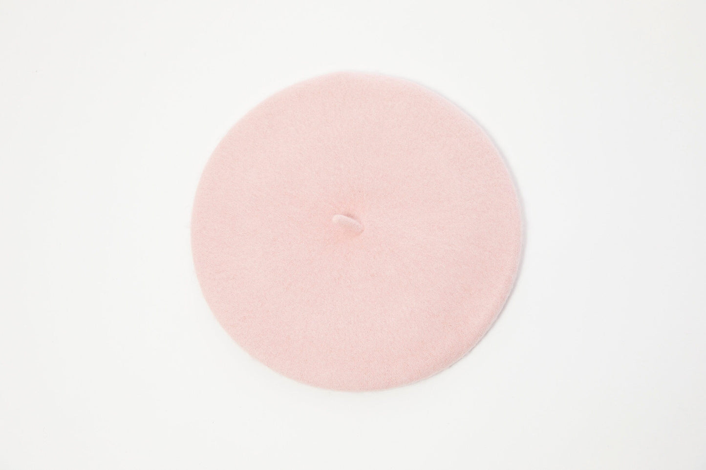 Pink Wool Beret