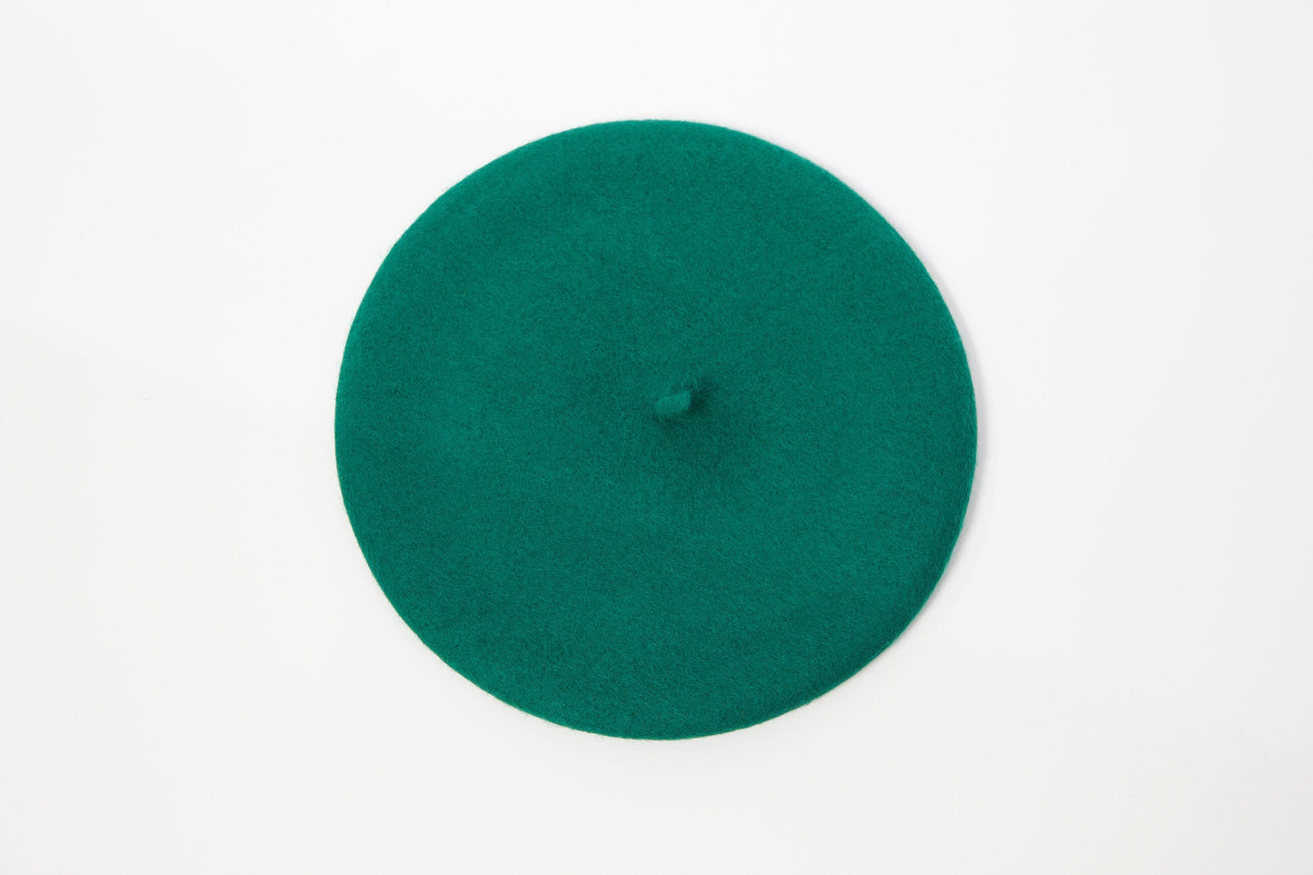 Wool Beret in Green