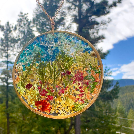 Botanical Mountain Garden Necklace - BG 125