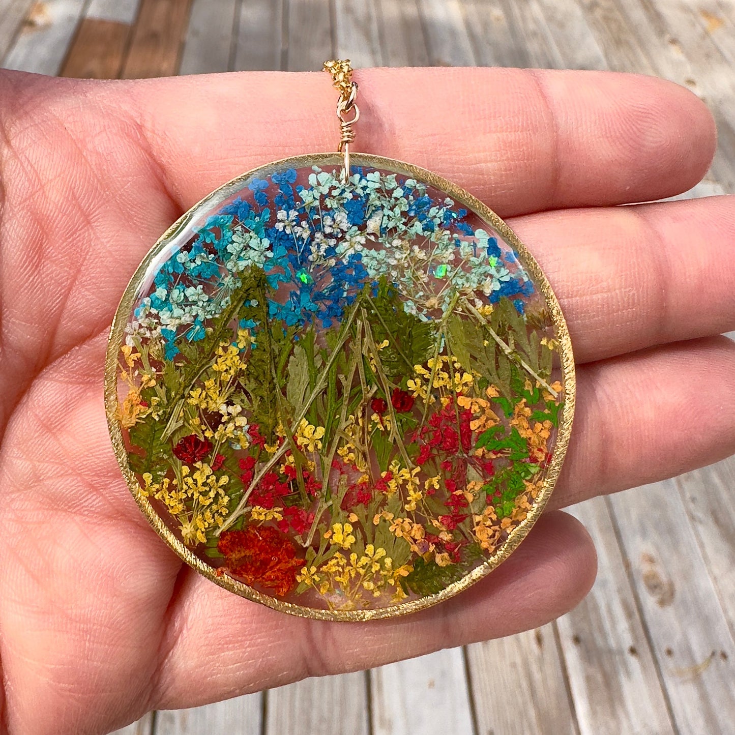 Botanical Mountain Garden Necklace - BG 125