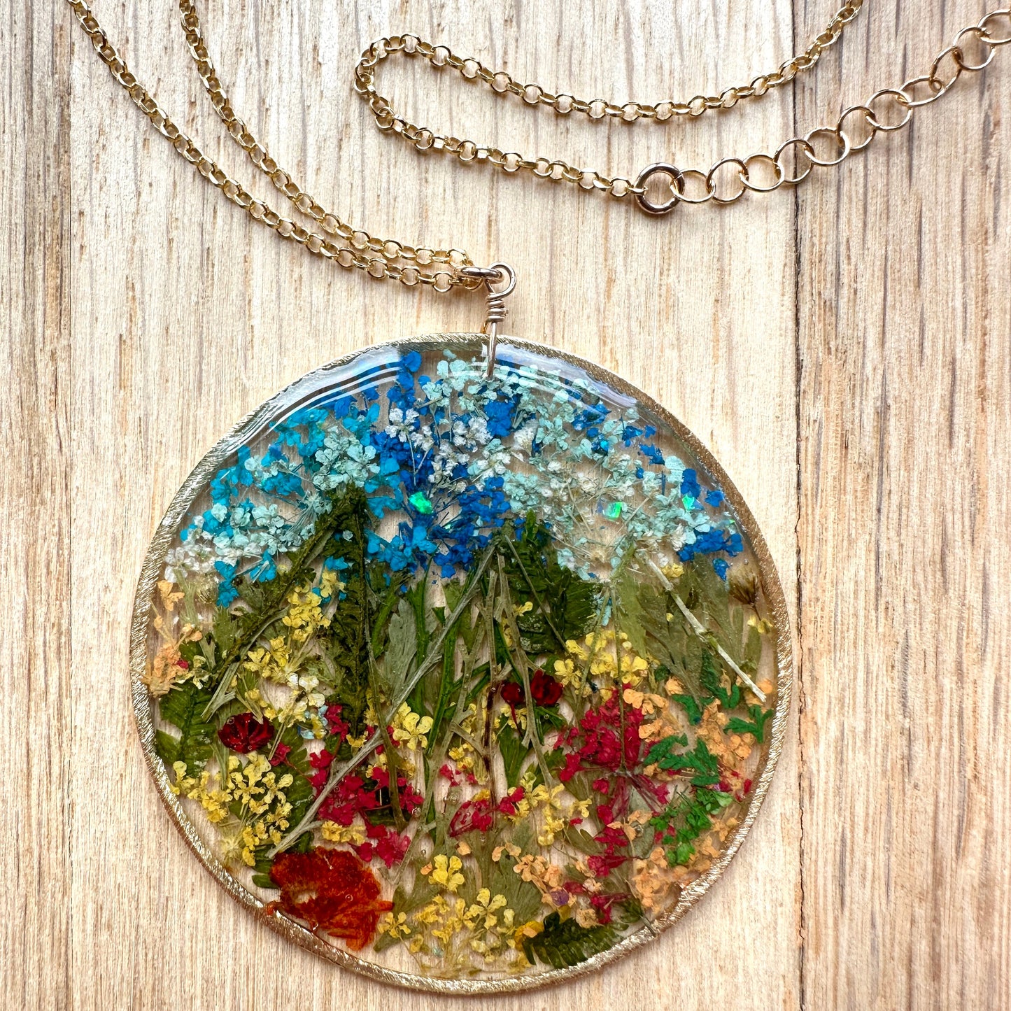 Botanical Mountain Garden Necklace - BG 125