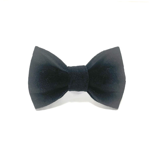 Black Velvet Bow Tie